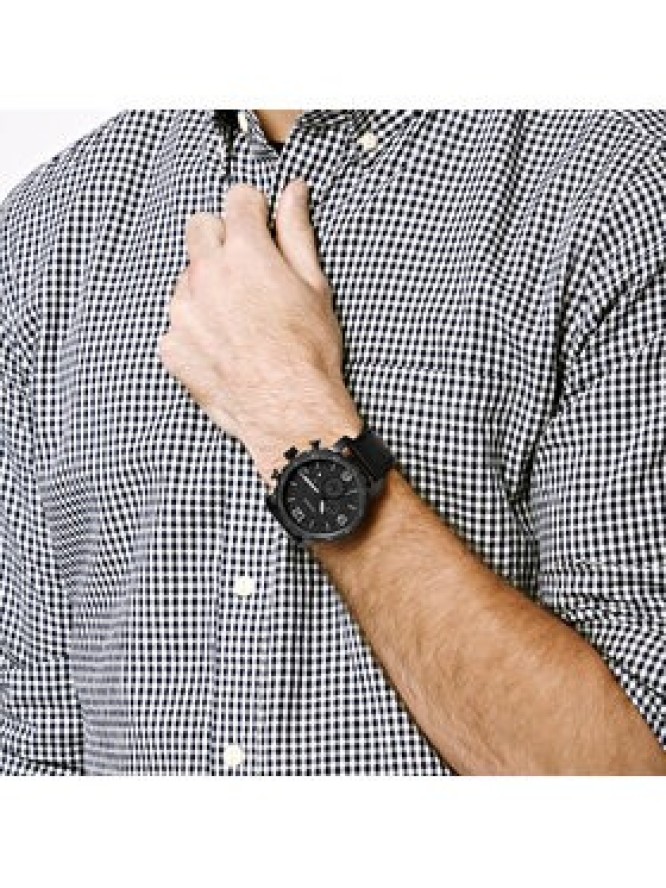 Fossil Zegarek Nate JR1354 Czarny