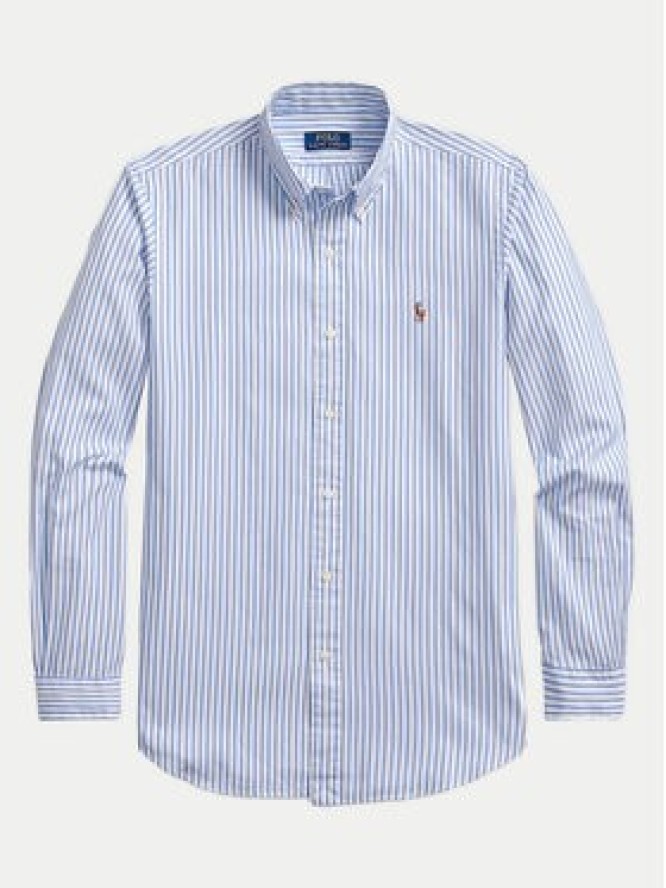 Polo Ralph Lauren Koszula 710886462003 Błękitny Custom Fit