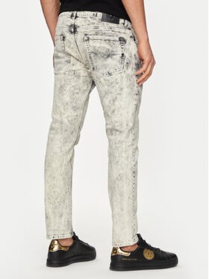 Versace Jeans Couture Jeansy 76GAB5K0 Biały Skinny Fit