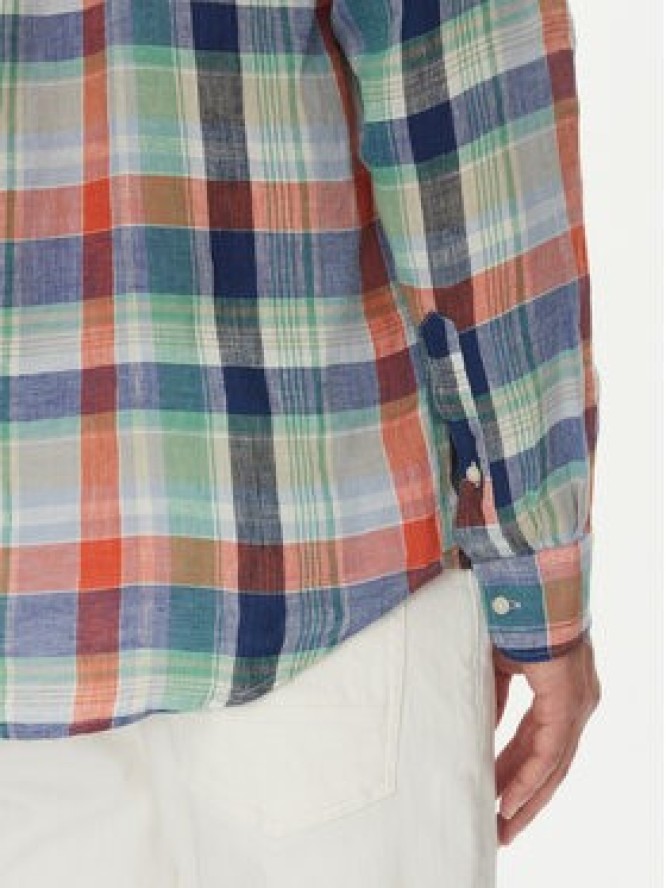 Tommy Hilfiger Koszula Summer Madras MW0MW39166 Kolorowy Regular Fit