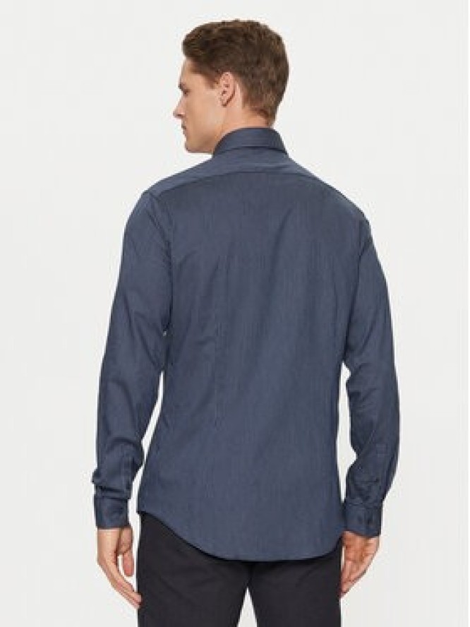 Calvin Klein Koszula K10K113844 Granatowy Slim Fit