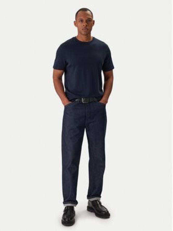 Calvin Klein T-Shirt LV04LB275G Granatowy Regular Fit