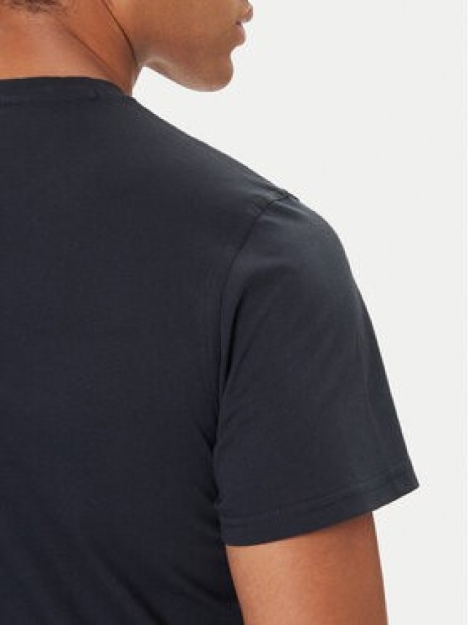 Barbour T-Shirt MTS1496NY91 Granatowy Regular Fit