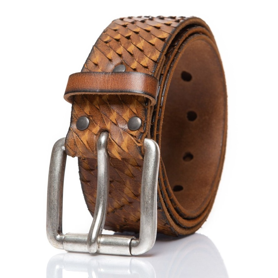 MUSTANG PASEK SKÓRZANY SOPO-MUS076 645 45 mm Ledergürtel