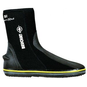 Bottillons de plongée Beuchat Sirocco Elite Zip 5 mm Czarny