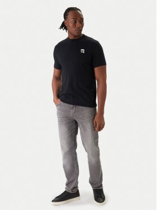 KARL LAGERFELD T-Shirt 755710 561224 Granatowy Regular Fit