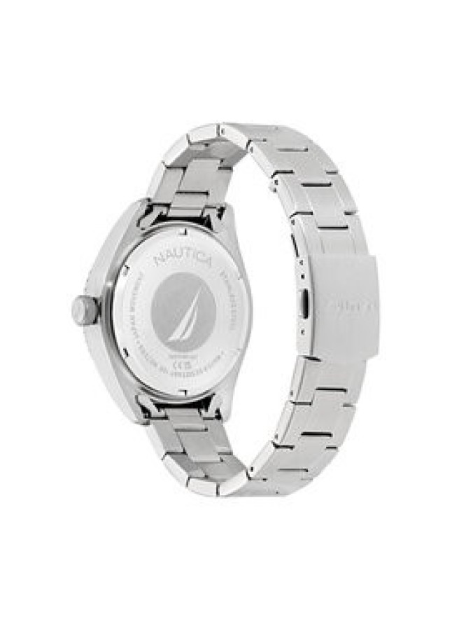 Nautica Zegarek Finn World NAPFWF407 Srebrny