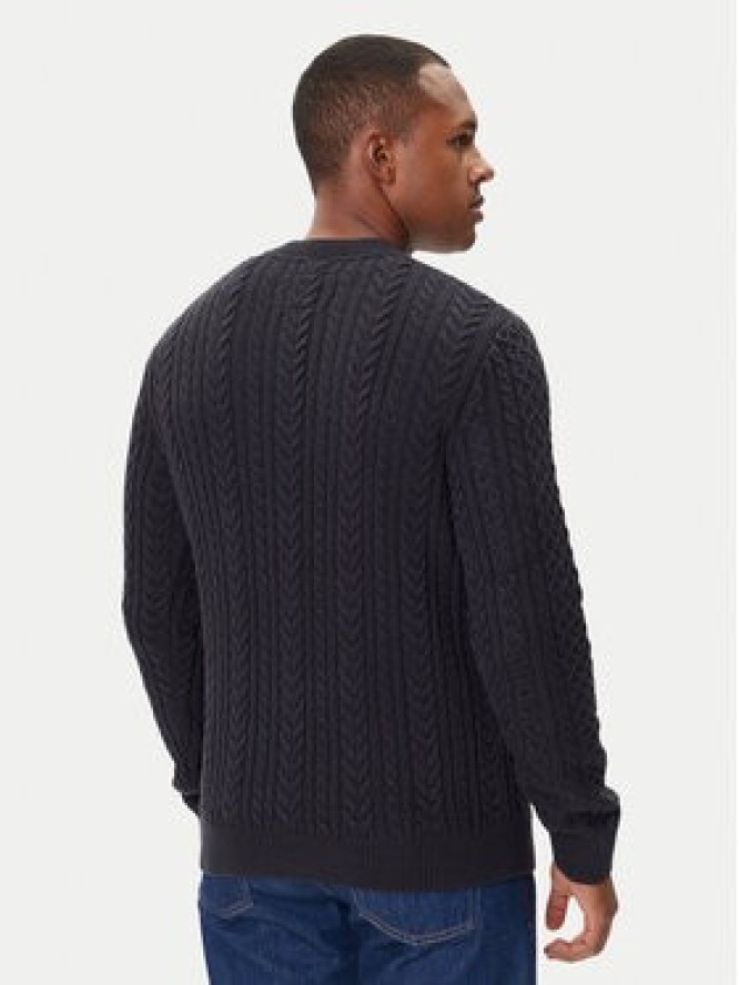 Jack & Jones Sweter Blusean 12283486 Granatowy Regular Fit
