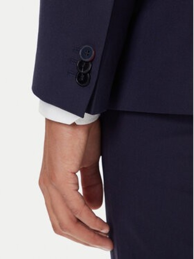 HUGO Garnitur Arti-Hesten253X 50544524 Granatowy Extra Slim Fit
