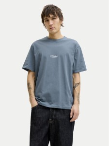 Jack & Jones T-Shirt Paulos 12278787 Niebieski Relaxed Fit