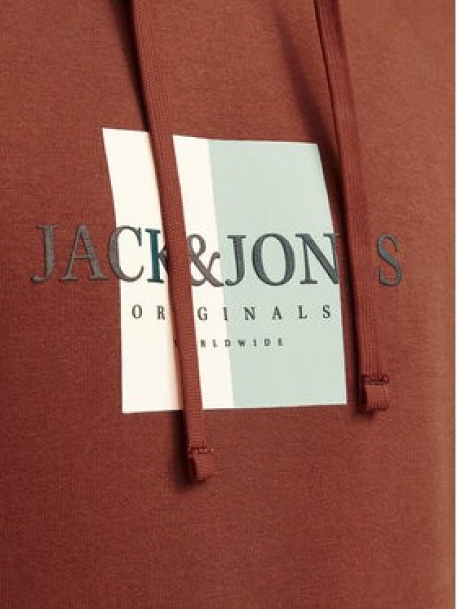 Jack & Jones Bluza 12262513 Brązowy Regular Fit
