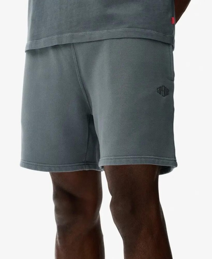 superdry Micro Logo Shorts z bawełną i recyklowanym poliestrem – Stormy Weather
