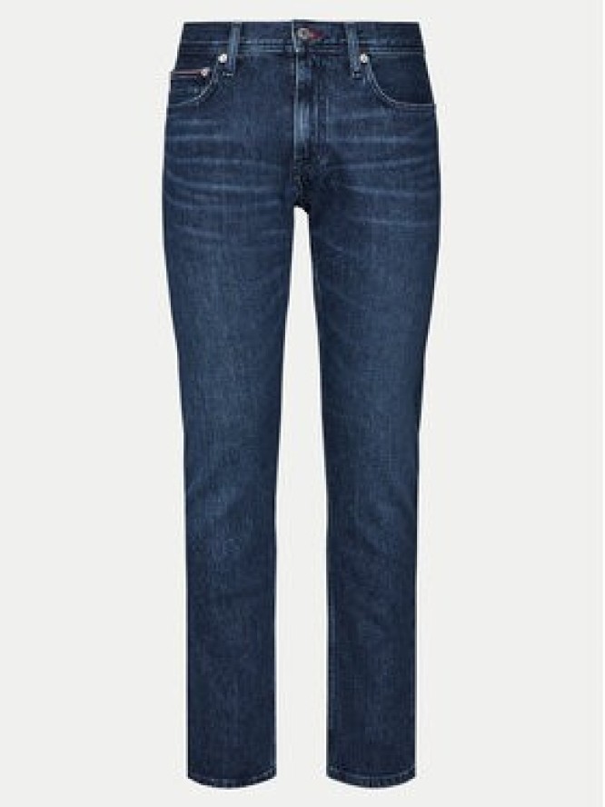 Tommy Hilfiger Jeansy Merceer MW0MW35169 Granatowy Straight Fit