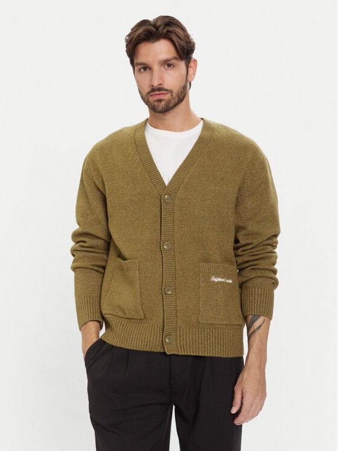 Jack & Jones Kardigan Norrebro 12282732 Zielony Loose Fit