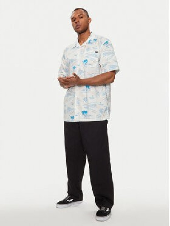 Vans Koszula Davista Ss Woven VN000G7G Écru Regular Fit