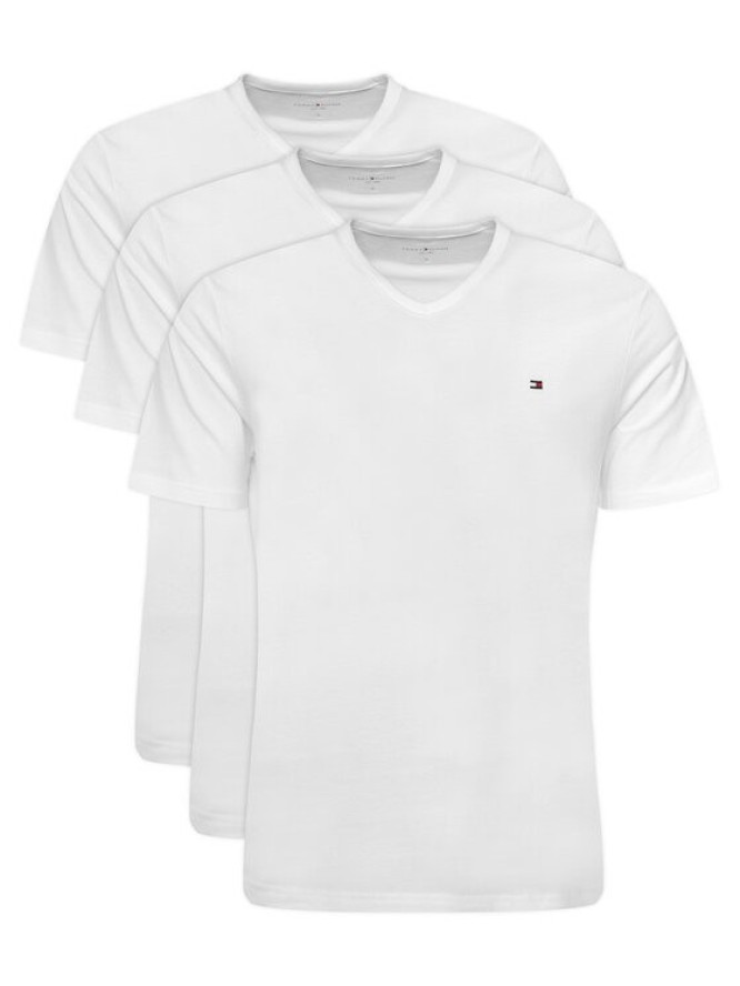 Tommy Hilfiger Komplet t-shirtów UM0UM03865 Biały Regular Fit