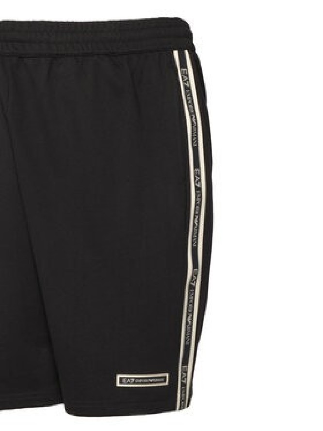 EA7 Emporio Armani Szorty sportowe 7M002193 AF13512 UC001 Czarny Slim Fit