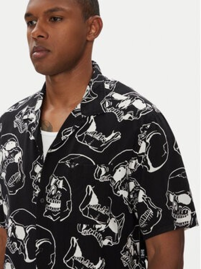 DC Shoes Koszula ADYWT03115 Czarny Regular Fit