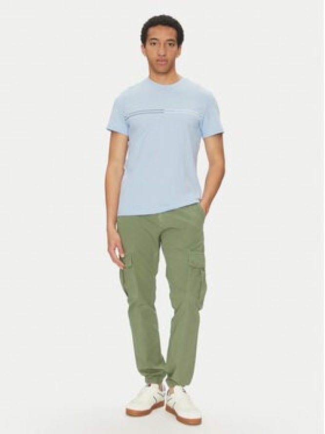 Tommy Jeans T-Shirt Entry Graphic DM0DM20779 Niebieski Slim Fit