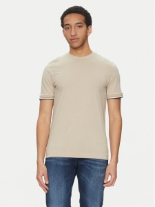 BOSS T-Shirt Thompson 04 50501097 Beżowy Regular Fit