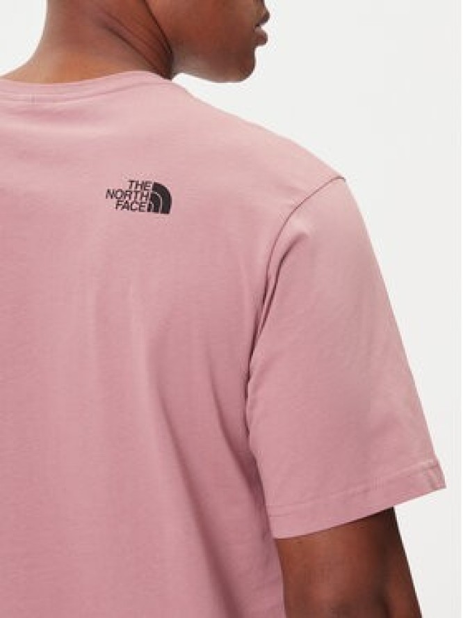 The North Face T-Shirt Dome Flower NF0A8EGX Różowy Relaxed Fit
