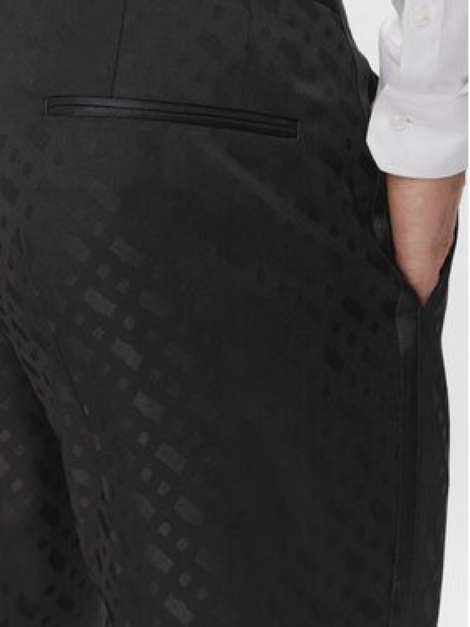 Boss Garnitur H-Huge-2Pcs-Tux-231 50502453 Czarny Slim Fit