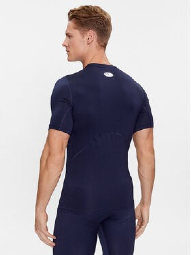 Under Armour T-Shirt Ua Hg Armour Comp Ss 1361518 Granatowy Compression Fit