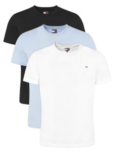 Tommy Jeans Komplet t-shirtów 3 Pack DM0DM21579 Kolorowy Regular Fit