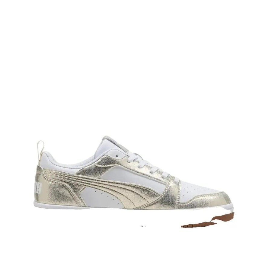 Buty PUMA Rebound V6 Low Metallic Whisper Blanc