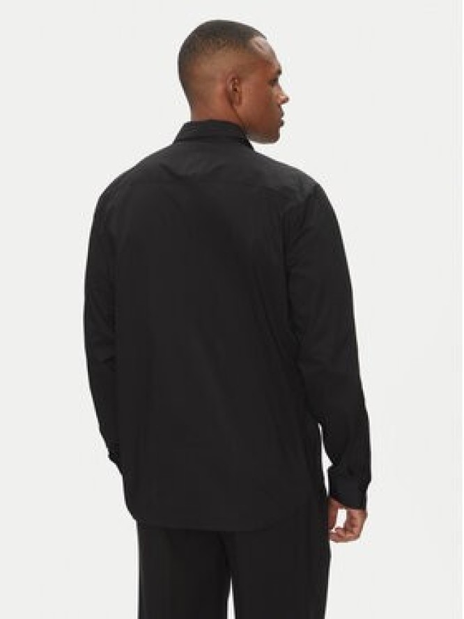 Versace Jeans Couture Koszula 78GALYR1 Czarny Slim Fit