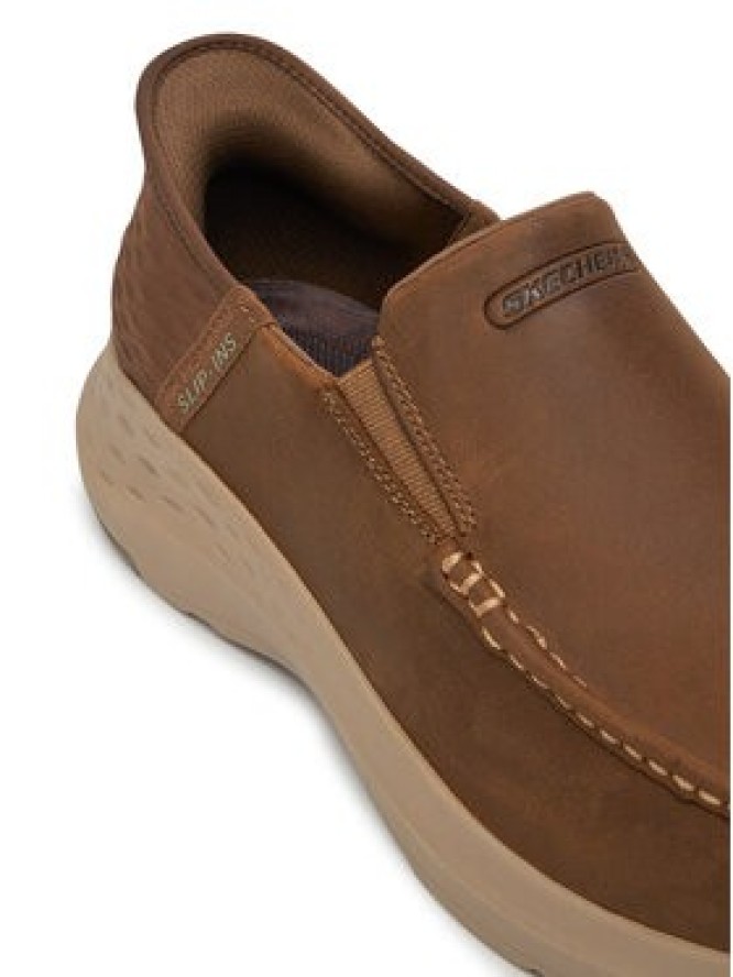 Skechers Półbuty Parson-Oswin 204866/DSRT Brązowy