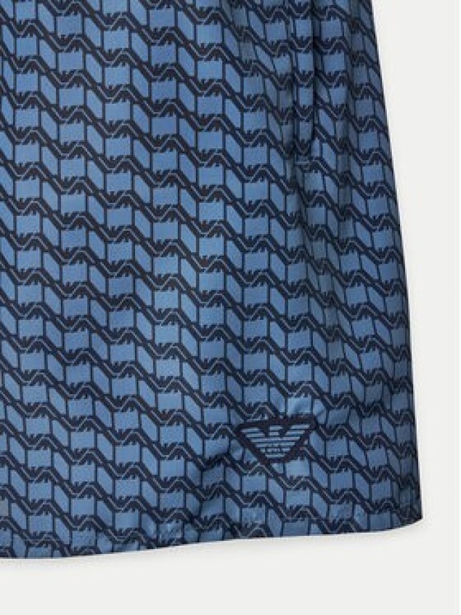 Emporio Armani Underwear Szorty kąpielowe EM000583 AF12342 F9035 Niebieski Regular Fit