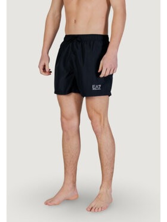 EA7 Emporio Armani Szorty kąpielowe 7M001677 AF13019 MC026 Czarny Regular Fit
