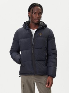 Aeronautica Militare Kurtka zimowa 252AB3025UCT04214 Granatowy Regular Fit