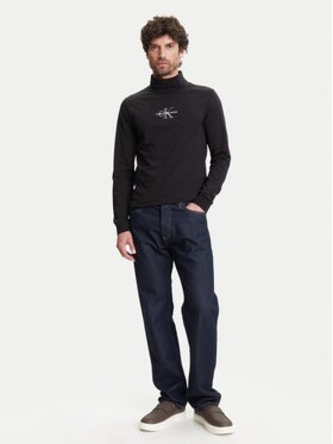 Calvin Klein Jeans Golf J30J321701 Czarny Slim Fit