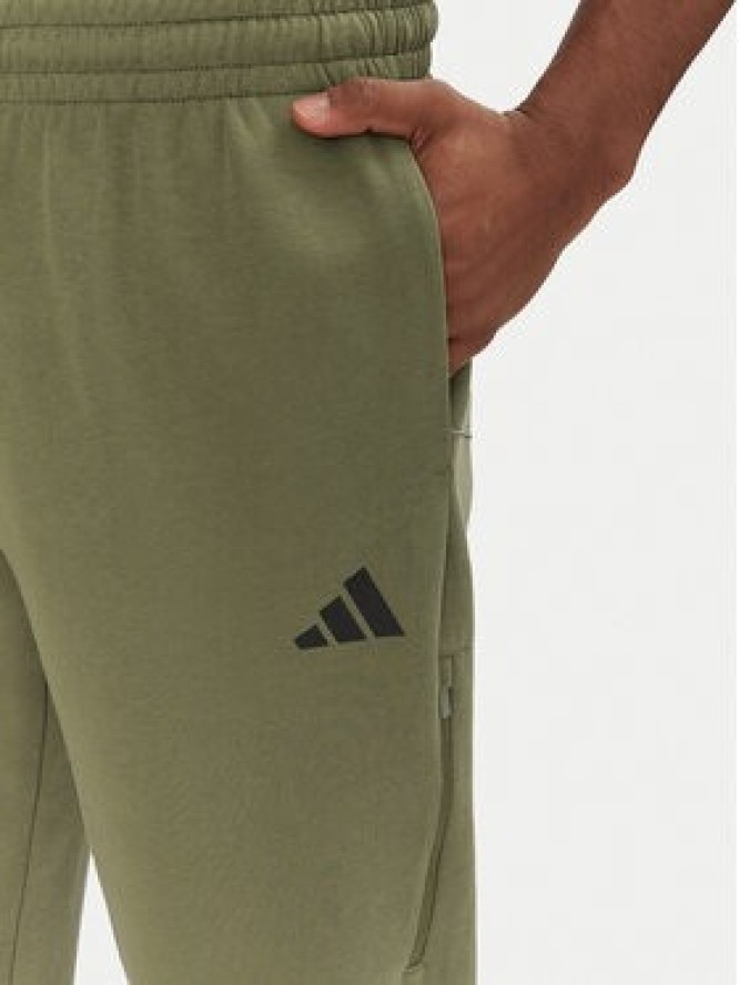 adidas Spodnie dresowe Future Icons 3-Stripes JD4891 Zielony Loose Fit