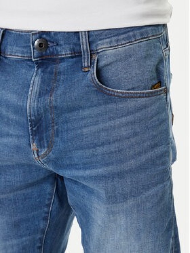 G-Star Raw Jeansy Revend 51010-8968-6028 Granatowy Skinny Fit