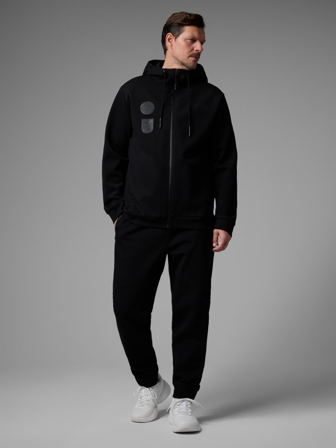 4F Bluza dresowa regular z kapturem męska 4F x Robert Lewandowski - czarna S