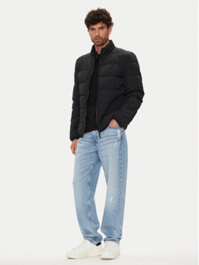 Guess Kurtka przejściowa Z5YL09 WGTN0 Czarny Regular Fit