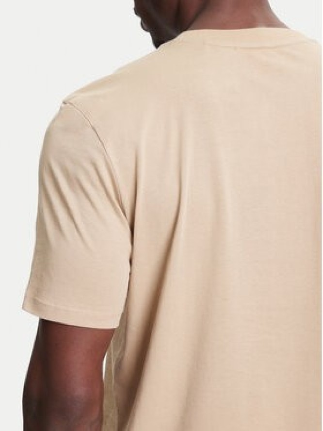 HUGO T-Shirt Dapusi 50544458 Beżowy Regular Fit