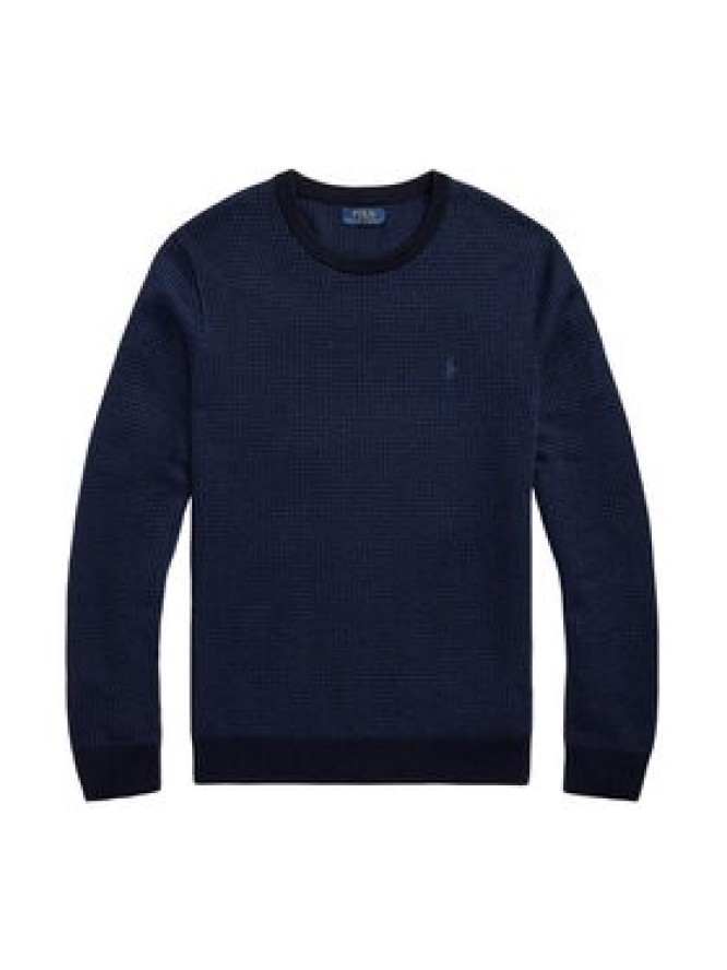 Polo Ralph Lauren Sweter 710949280002 Granatowy Regular Fit