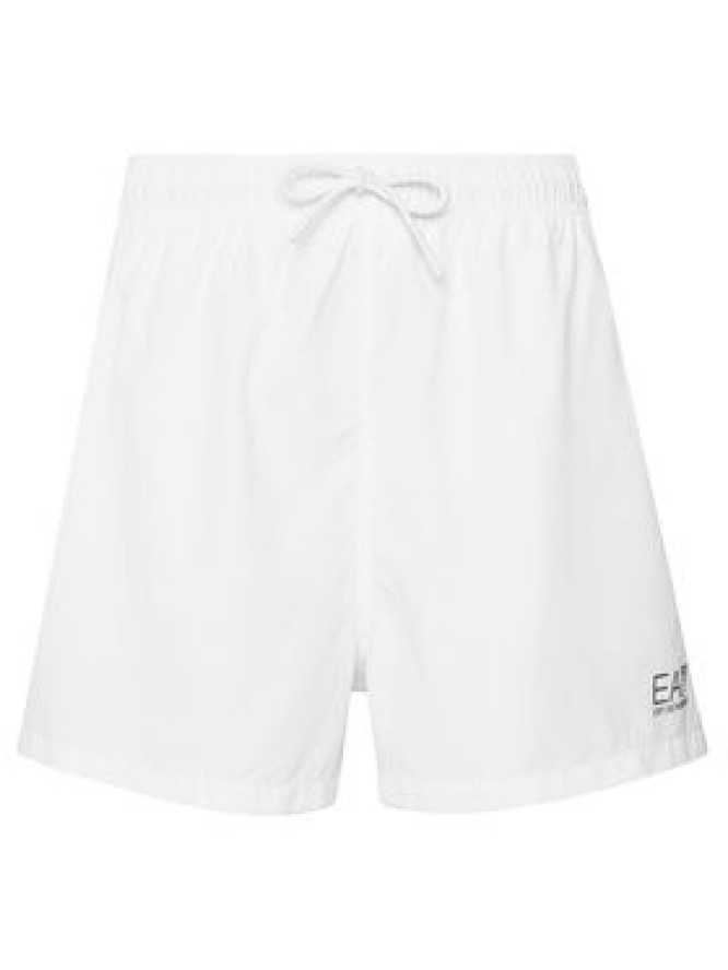 EA7 Emporio Armani Szorty kąpielowe 7M001677 AF13019 M0076 Biały Regular Fit