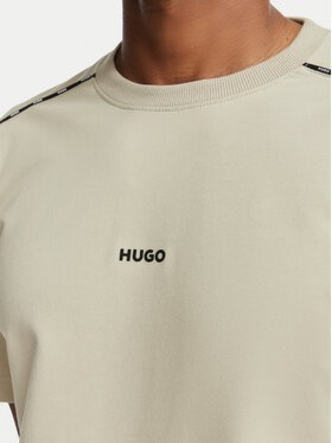 HUGO T-Shirt Noah 50566159 Beżowy Regular Fit