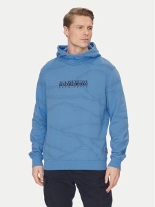 Napapijri Bluza Cellini NP0A4ILR Niebieski Relaxed Fit