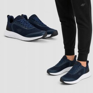 BUTY MĘSKIE 4F OBUWIE SPORTOWE OUTDOOROWE GRANATOWE 41 M207 SS26