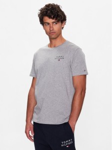 Tommy Hilfiger T-Shirt UM0UM02916 Szary Regular Fit