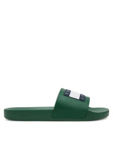 Tommy Jeans Klapki Tommy Jeans Pool Slide Ess EM0EM01191 Zielony
