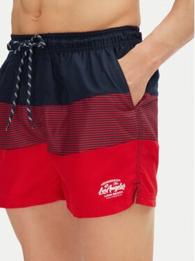 Henderson Szorty kąpielowe Rival 42609 Czerwony Regular Fit