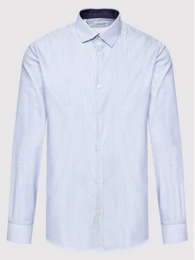 Selected Homme Koszula New Mark 16058640 Błękitny Slim Fit