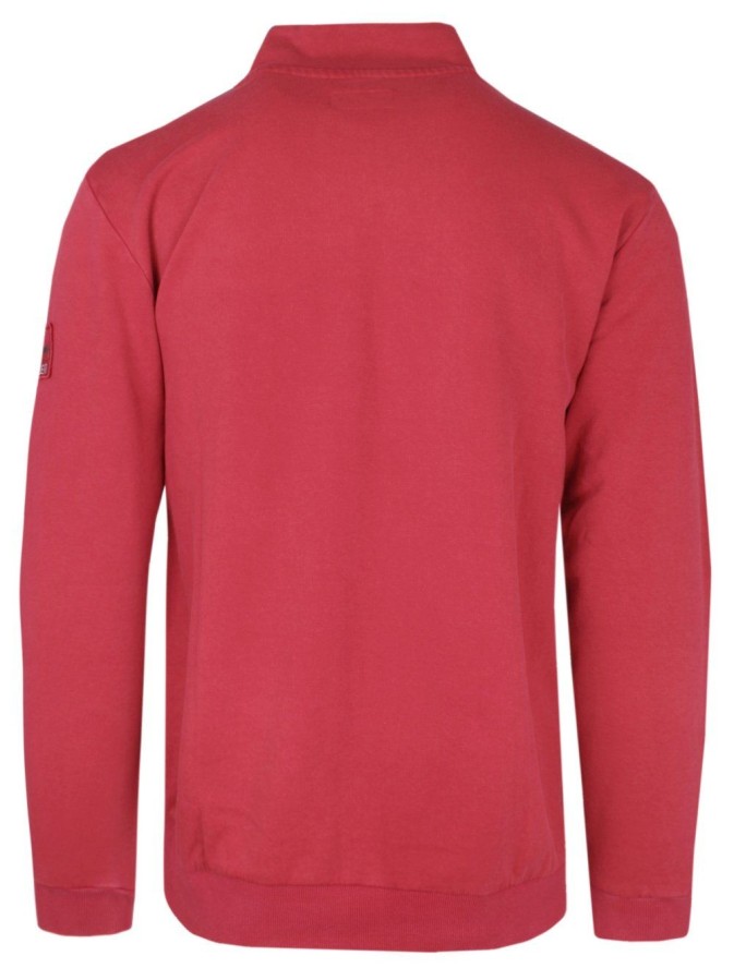 Czerwona Bluza z Wysokim Dekoltem - Pioneer